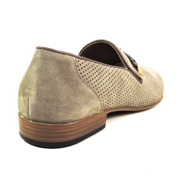 GOODMAN ?? MEN\'S BROWN SOFT SUEDE COMFORT SUMMER LOAFERS main image 6